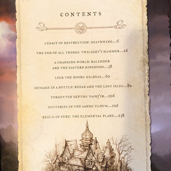 Book: The Art of World of Warcraft Cataclysm - Picture 8 of 9